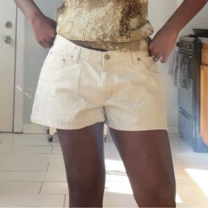 Jordache Cream Textured Pants